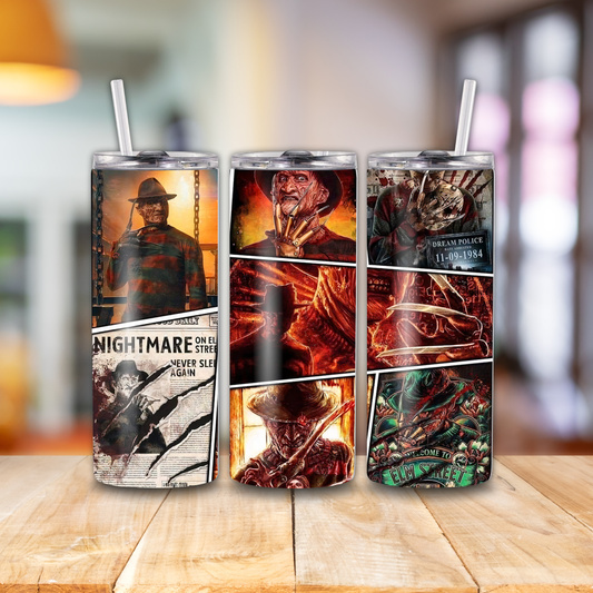 Freddy Krugger 20oz Tumbler