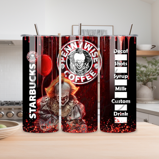 Pennywise StarBucks, 20oz Tumbler