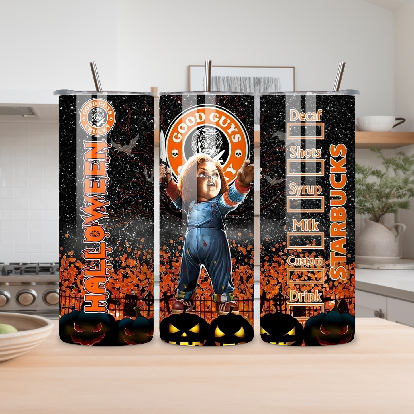 Chucky Starbucks, 20oz Tumbler