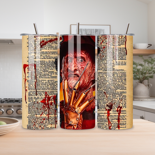 Freddy Krueger Fans, 20oz Tumbler