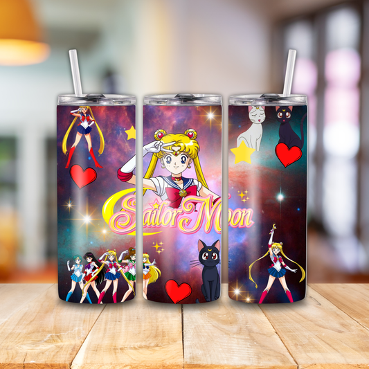 Sailor Moon Fans, 20oz Tumblers