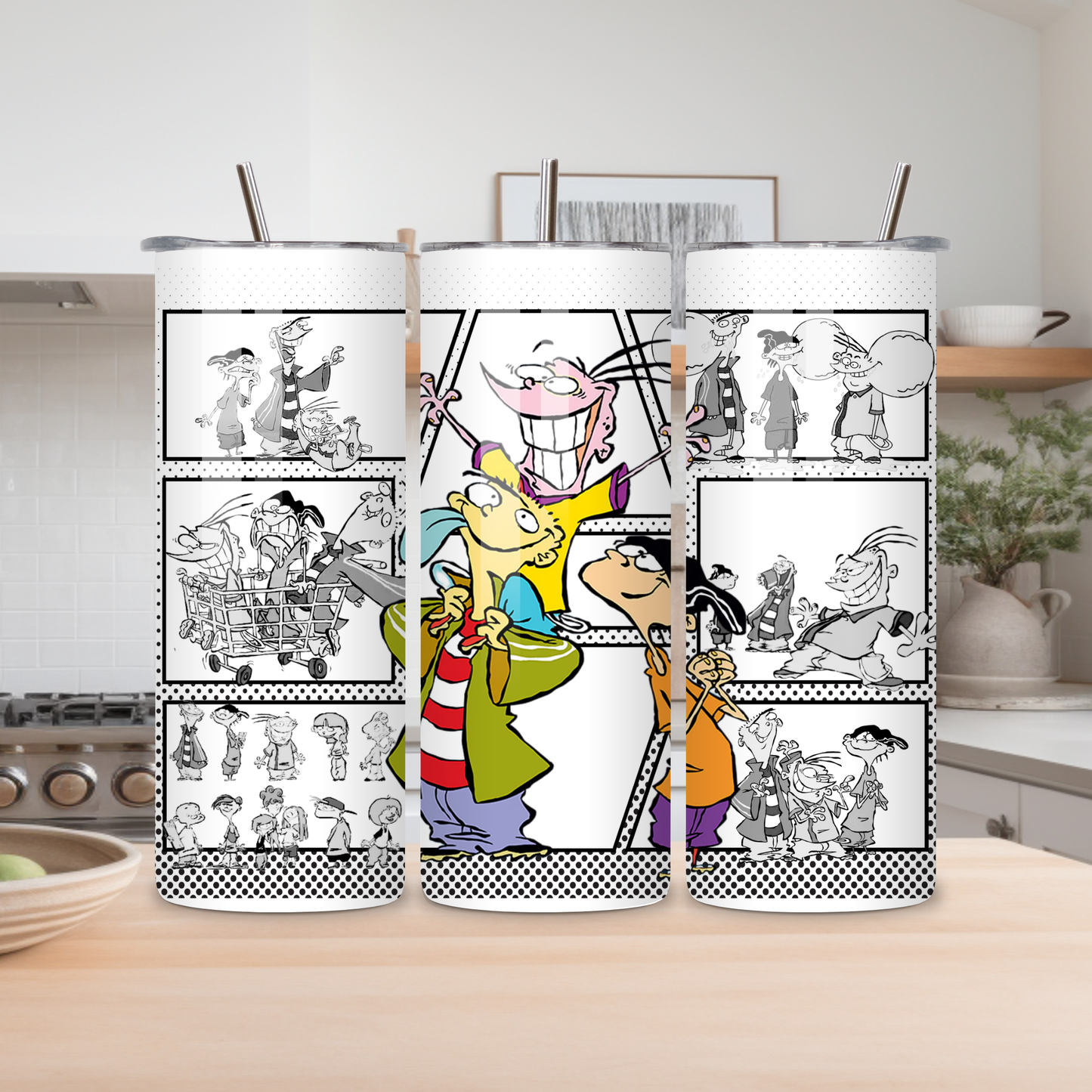 Ed,Edd & Eddy 90s Cartoons, 20oz Tumbler
