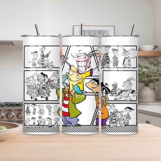 Ed,Edd & Eddy 90s Cartoons, 20oz Tumbler