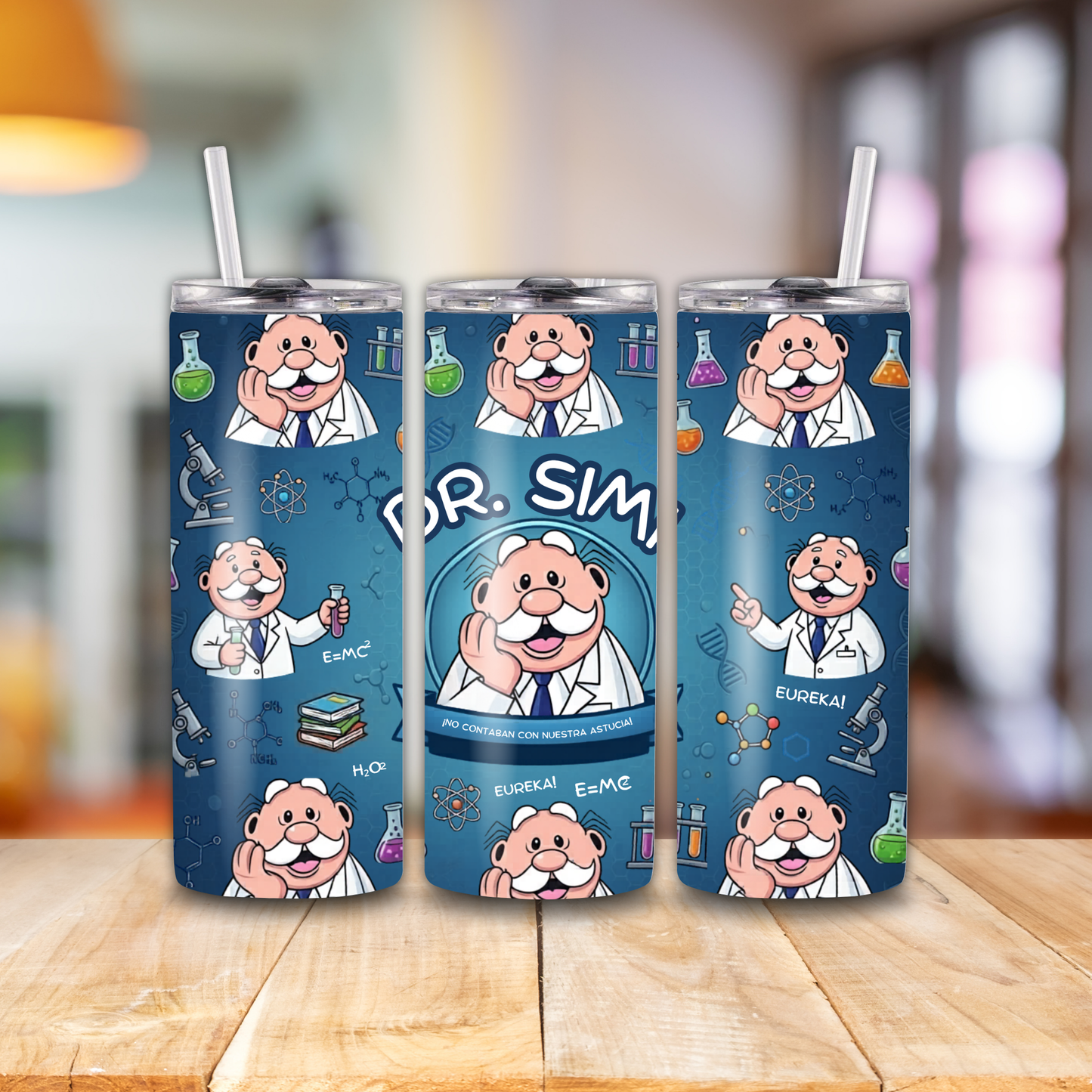 Dr.Simi Fans 2 Design, 20oz Tumbler