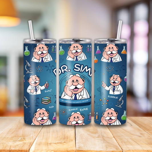 Dr.Simi Fans 2 Design, 20oz Tumbler