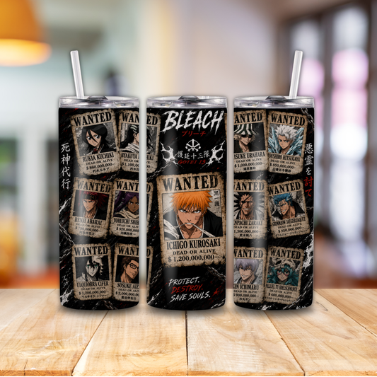 Bleach Anime. 20oz Tumbler