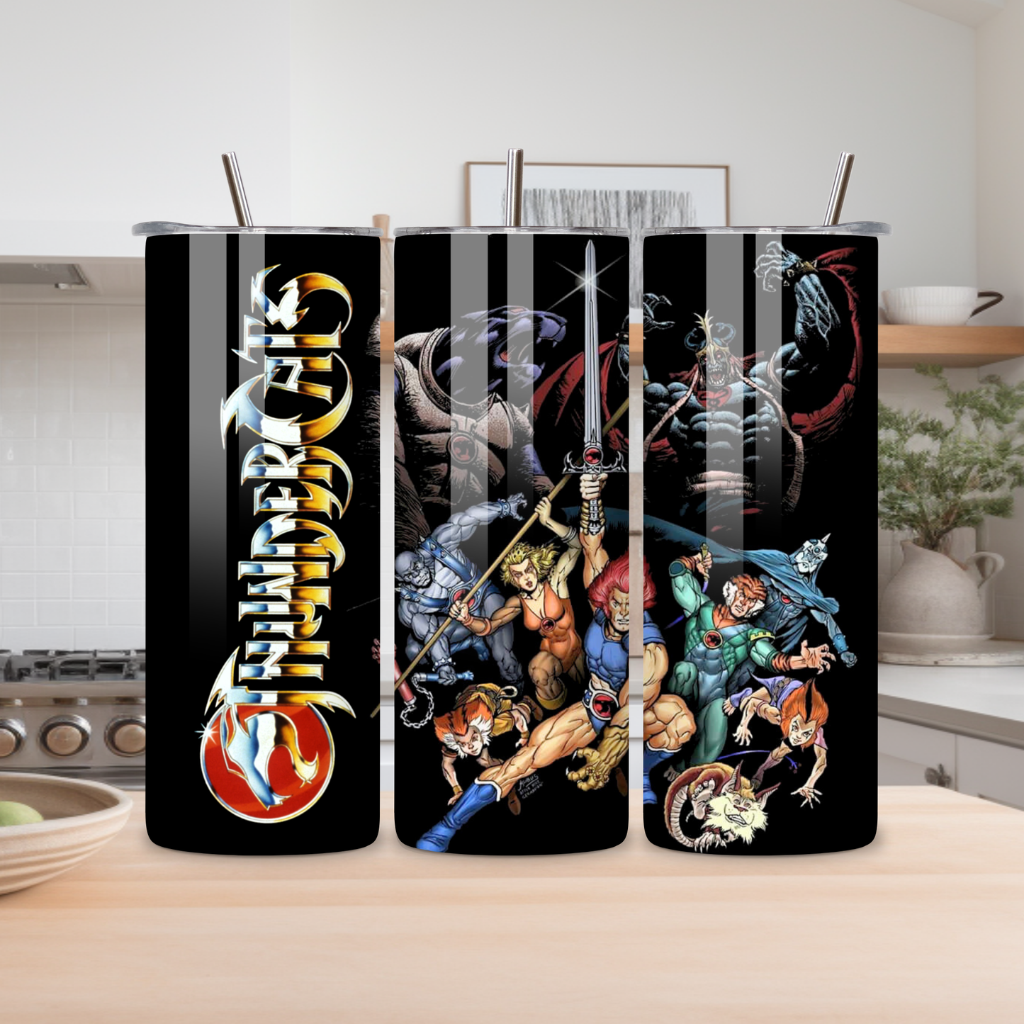 ThunderCats Retro 80s Nostalgia Tumbler – Classic Cartoon Collector Cup