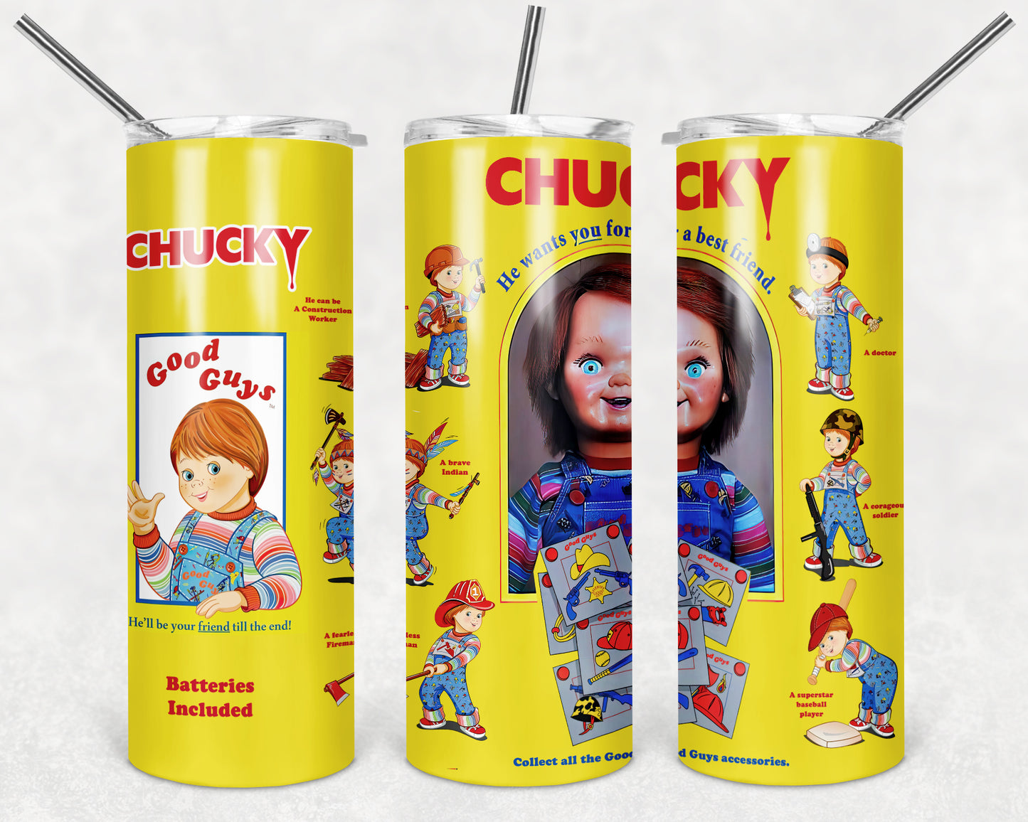 Child's Play 3 desing, 20oz Tumbler