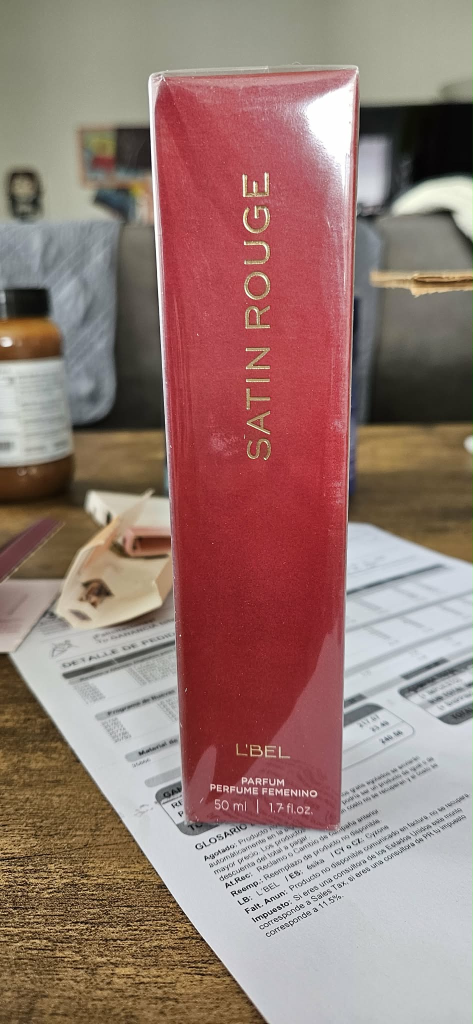 L'Bel Satin Rouge, Female  50Ml