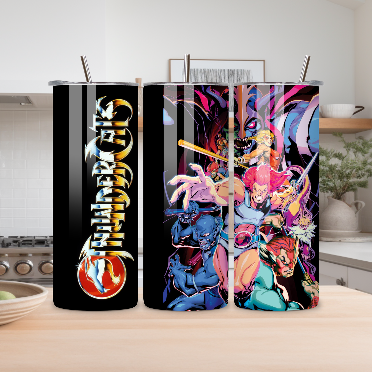 ThunderCats Retro 80s Nostalgia Tumbler – Classic Cartoon Collector