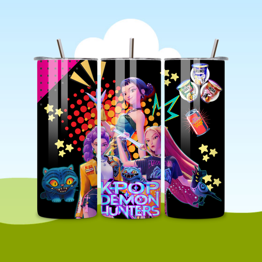 K POP Demon Hunters Tumbler 20oz/12oz